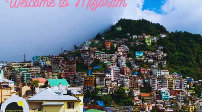 How to go mizoram from kolkata